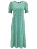 Aniston Jurk turquoise/wit