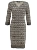 Aniston Kleid in Schwarz/ Creme