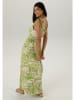 Aniston Jurk beige/groen
