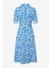 More & More Kleid in Blau/ Weiß