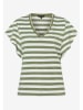 More & More Shirt groen/wit
