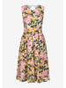 More & More Kleid in Grün/ Rosa
