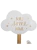 WellHome for Kids Wieszak stojący w kolorze białym na ubrania - wys. 135,5 x Ø 32 cm