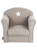 WellHome for Kids Fauteuil grijs - (B)44 x (H)49 x (D)35,2 cm