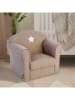 WellHome for Kids Fauteuil grijs - (B)44 x (H)49 x (D)35,2 cm