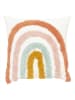 WellHome for Kids Poduszka w kolorze kremowym ze wzorem - 40 x 40 cm
