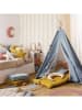 WellHome for Kids Poduszka w kolorze musztardowym - 28 x 48 cm