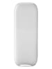 LEONARDO Vaas "Milano" wit - (B)10 x (H)27 x (D)8 cm