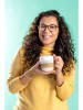 LEONARDO Jumbotasse ''Smile'' in Schwarz - 400 ml