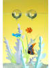 LEONARDO Freischwimmer ''Fisch'' in Orange/ Blau - (L)15 cm