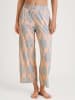 Calida Pyjama-Hose in Orange/ Hellblau