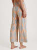 Calida Pyjama-Hose in Orange/ Hellblau
