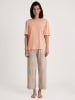 Calida Pyjama-Hose in Orange/ Hellblau