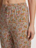Calida Pyjama-Hose in Creme/ Rosa/ Rot
