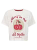 KIDS ONLY Shirt "Charlotte" wit/rood