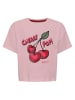 KIDS ONLY Shirt "Charlotte" in Rosa/ Rot