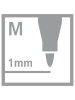 STABILO Premium viltstiften "STABILO Pen 68 Mini -#mySTABILOdesign Edition" - 12 stuks