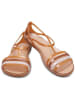 Crocs Sandalen "Isabella" in Hellbraun