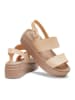 Crocs Sandaletten "Brooklyn" in Beige