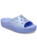 Crocs Klapki "Moon Jelly" w kolorze błękitnym