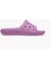 Crocs Pantoletten "Geometric Slide" in Flieder