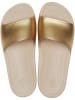 Crocs Slippers "Kadee" goudkleurig