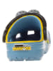 Crocs Pantoletten in Blau/ Gelb