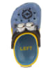 Crocs Pantoletten in Blau/ Gelb