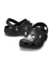 Crocs Chodaki "Glow Black Cat" w kolorze czarnym