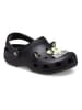 Crocs Chodaki "Glow Black Cat" w kolorze czarnym