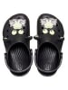 Crocs Chodaki "Glow Black Cat" w kolorze czarnym