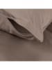 UNCOVER BY SCHIESSER Renforcé-Bettwäsche-Set "Soho" in Taupe