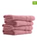 UNCOVER BY SCHIESSER 4er-Set: Handtücher "Brooklyn" in Mauve