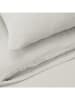 UNCOVER BY SCHIESSER Mousseline beddengoedset "Lennox" lichttaupe
