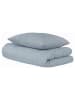 UNCOVER BY SCHIESSER Renforcé beddengoedset "Grebur" lichtblauw