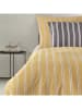UNCOVER BY SCHIESSER Renforcé beddengoedset "Colorado" mosterdgeel/wit