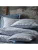 UNCOVER BY SCHIESSER Satijnen beddengoedset "Punto" lichtblauw