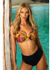 Aquarilla Bikini "Fiorana" meerkleurig/zwart