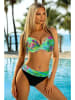 Aquarilla Bikini "Fiorana" meerkleurig/zwart