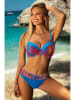Aquarilla Bikini "Fiorana" meerkleurig/blauw
