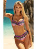 Aquarilla Bikini "Indiana" zwart/paars