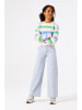 Garcia Jeans - Wide leg - in Hellblau