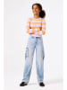 Garcia Cargospijkerbroek - relaxed fit - blauw