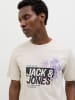 Jack & Jones Koszulka "Jaxon" w kolorze beżowym