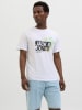 Jack & Jones Koszulka "Jaxon" w kolorze białym