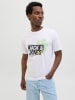 Jack & Jones Koszulka "Jaxon" w kolorze białym