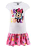Disney Minnie Mouse 2-częściowy zestaw "Minnie" w kolorze biało-jasnoróżowym
