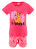 Disney König der Löwen Pyjama "ROI Lion" in Pink