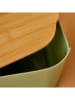 BELLA MAISON Broodtrommel groen - (B)33 x (H)12 x (D)18,5 cm