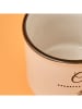 BELLA MAISON 3er-Set: Kaffeetassen in Hellbraun/ Creme/ Grün - 100 ml